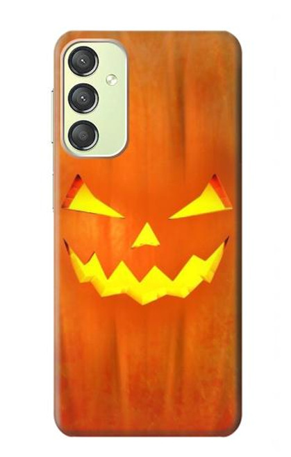 S3828 Citrouille d'Halloween Etui Coque Housse pour Samsung Galaxy A24 4G