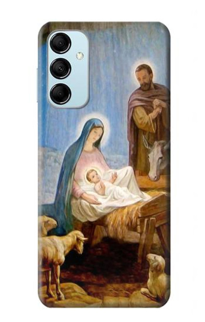 S2276 la Nativité Etui Coque Housse pour Samsung Galaxy M14