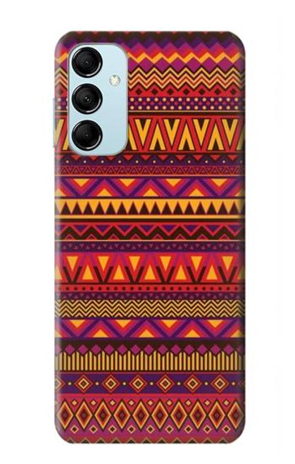 S3404 Aztèques Motif Etui Coque Housse pour Samsung Galaxy M14