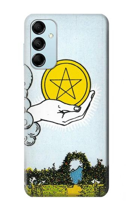 S3722 Carte de tarot Pièces de l'As des Pentacles Etui Coque Housse pour Samsung Galaxy M14