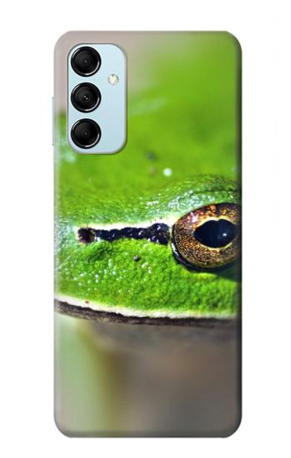 S3845 Grenouille verte Etui Coque Housse pour Samsung Galaxy M14