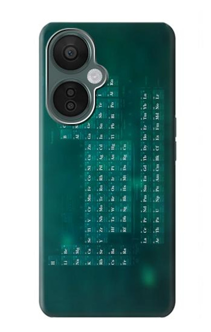 S0846 Chimie Tableau périodique Etui Coque Housse pour OnePlus Nord CE 3 Lite, Nord N30 5G