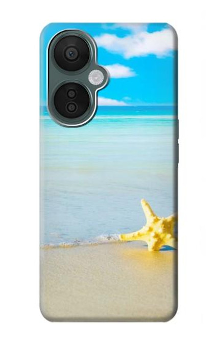 S0911 Détendez-vous à la plage Etui Coque Housse pour OnePlus Nord CE 3 Lite, Nord N30 5G