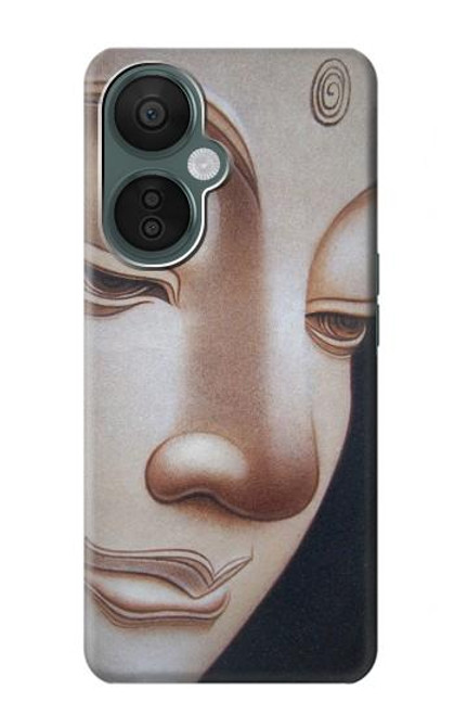 S1255 Visage du Bouddha Etui Coque Housse pour OnePlus Nord CE 3 Lite, Nord N30 5G