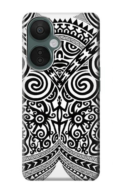 S1655 Tatouage maori Etui Coque Housse pour OnePlus Nord CE 3 Lite, Nord N30 5G