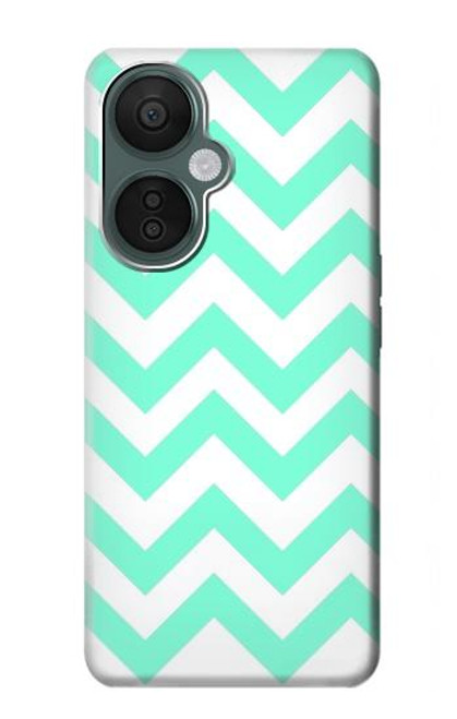 S1723 Monnaie Chevron Zigzag Etui Coque Housse pour OnePlus Nord CE 3 Lite, Nord N30 5G