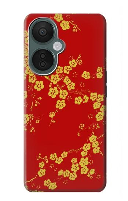 S2050 fleur de Cerisiers chinois imprimé graphique Etui Coque Housse pour OnePlus Nord CE 3 Lite, Nord N30 5G