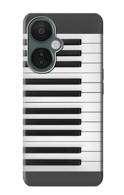 S2082 Un Octave Piano Etui Coque Housse pour OnePlus Nord CE 3 Lite, Nord N30 5G