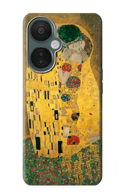 S2137 Gustav Klimt Le Baiser Etui Coque Housse pour OnePlus Nord CE 3 Lite, Nord N30 5G