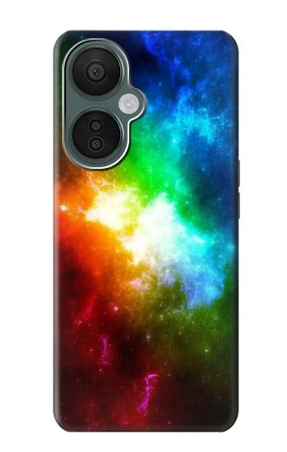 S2312 Arc en ciel coloré espace Galaxie Etui Coque Housse pour OnePlus Nord CE 3 Lite, Nord N30 5G