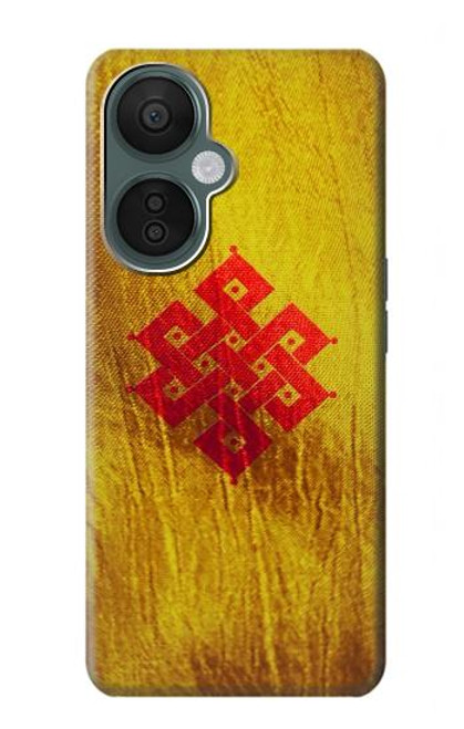 S2318 Noeud éternel méditation bouddhiste spirituelle Etui Coque Housse pour OnePlus Nord CE 3 Lite, Nord N30 5G