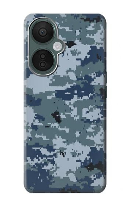 S2346 Marine Camo camouflage graphique Etui Coque Housse pour OnePlus Nord CE 3 Lite, Nord N30 5G