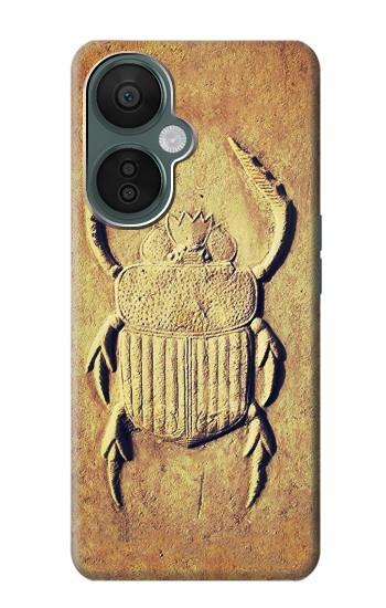 S2401 Scarabée égyptien Beetle imprimé graphique Etui Coque Housse pour OnePlus Nord CE 3 Lite, Nord N30 5G