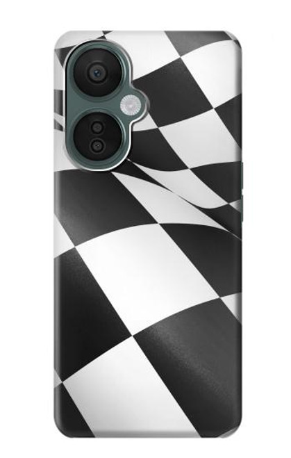 S2408 Vainqueur Drapeau checkered Etui Coque Housse pour OnePlus Nord CE 3 Lite, Nord N30 5G