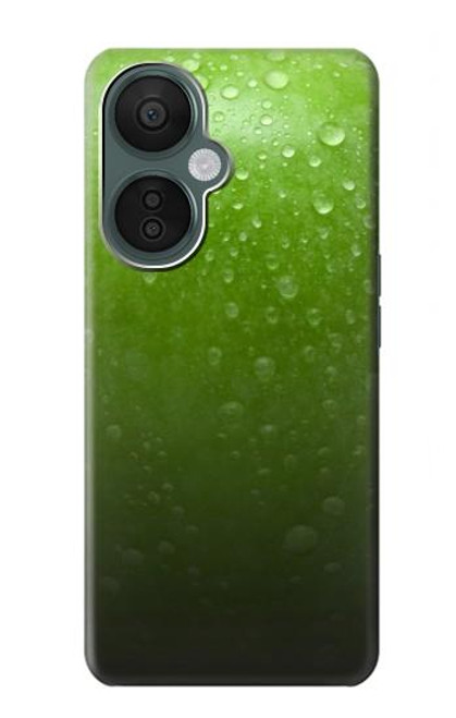 S2475 Seamless Texture verte pomme Etui Coque Housse pour OnePlus Nord CE 3 Lite, Nord N30 5G