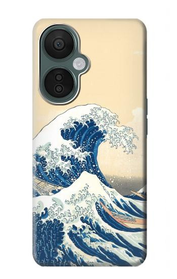 S2790 Hokusai Sous la vague au large de Kanagawa Etui Coque Housse pour OnePlus Nord CE 3 Lite, Nord N30 5G
