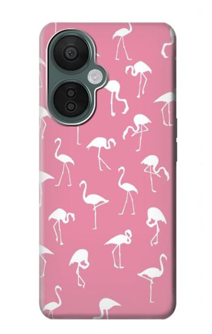 S2858 Motif Flamant rose Etui Coque Housse pour OnePlus Nord CE 3 Lite, Nord N30 5G