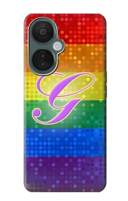 S2899 Arc en ciel LGBT Gay Pride Drapeau Etui Coque Housse pour OnePlus Nord CE 3 Lite, Nord N30 5G