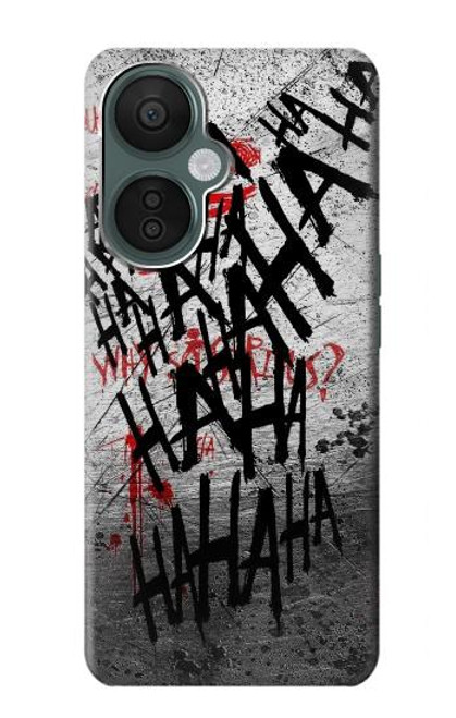 S3073 Joker Hahaha de sang éclaboussures Etui Coque Housse pour OnePlus Nord CE 3 Lite, Nord N30 5G