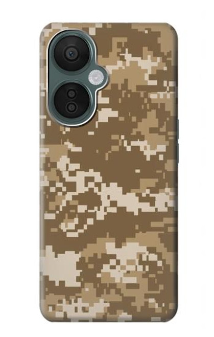 S3294 Armée Tan Coyote Camo Désert Camouflage Etui Coque Housse pour OnePlus Nord CE 3 Lite, Nord N30 5G