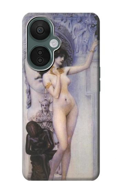 S3353 Gustav Klimt Allégorie de la sculpture Etui Coque Housse pour OnePlus Nord CE 3 Lite, Nord N30 5G