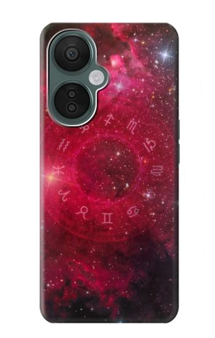 S3368 Zodiaque Rouge Galaxie Etui Coque Housse pour OnePlus Nord CE 3 Lite, Nord N30 5G