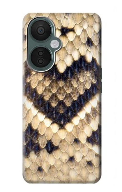 S3417 Diamant Rattle Serpent graphique Imprimer Etui Coque Housse pour OnePlus Nord CE 3 Lite, Nord N30 5G