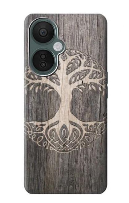 S3591 Viking Arbre de vie Symbole Etui Coque Housse pour OnePlus Nord CE 3 Lite, Nord N30 5G