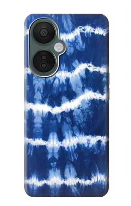 S3671 Tie Dye bleu Etui Coque Housse pour OnePlus Nord CE 3 Lite, Nord N30 5G