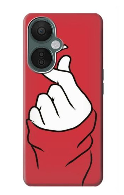 S3701 Mini signe d'amour de coeur Etui Coque Housse pour OnePlus Nord CE 3 Lite, Nord N30 5G