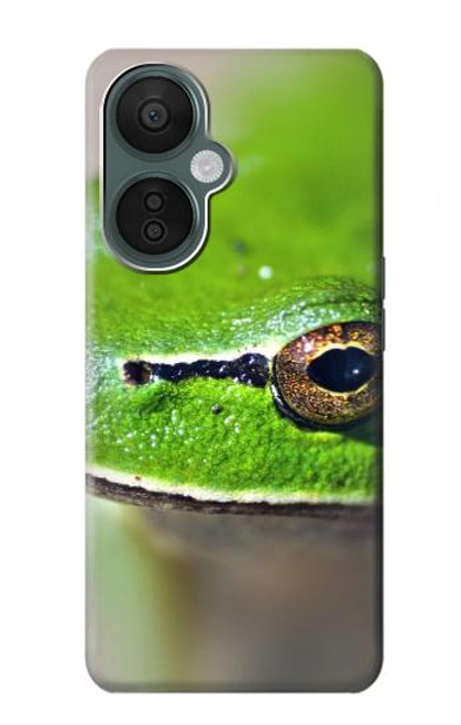 S3845 Grenouille verte Etui Coque Housse pour OnePlus Nord CE 3 Lite, Nord N30 5G