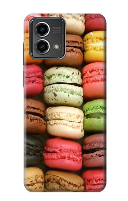 S0080 macarons Etui Coque Housse pour Motorola Moto G Stylus 5G (2023)