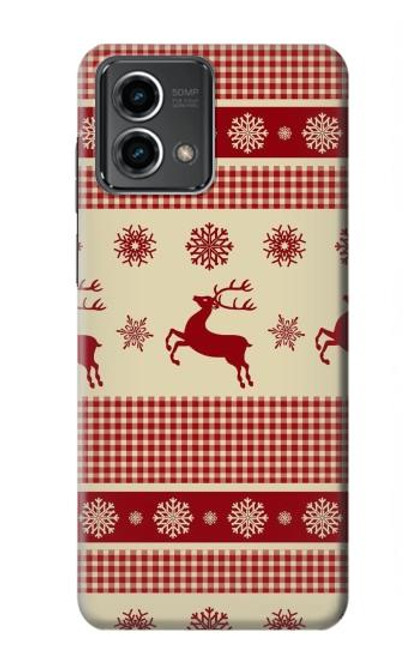 S2310 Noël Rennes neige Etui Coque Housse pour Motorola Moto G Stylus 5G (2023)
