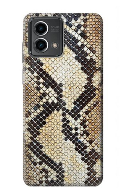 S2703 Serpent Texture Imprimé graphique Peau Etui Coque Housse pour Motorola Moto G Stylus 5G (2023)