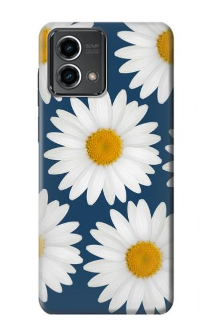 S3009 Daisy bleu Etui Coque Housse pour Motorola Moto G Stylus 5G (2023)