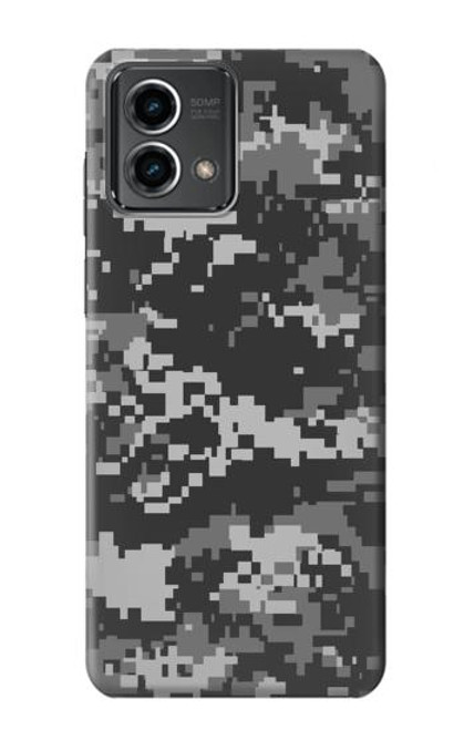 S3293 Urban Noir Camo Camouflage Etui Coque Housse pour Motorola Moto G Stylus 5G (2023)