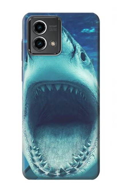 S3548 Requin-tigre Etui Coque Housse pour Motorola Moto G Stylus 5G (2023)