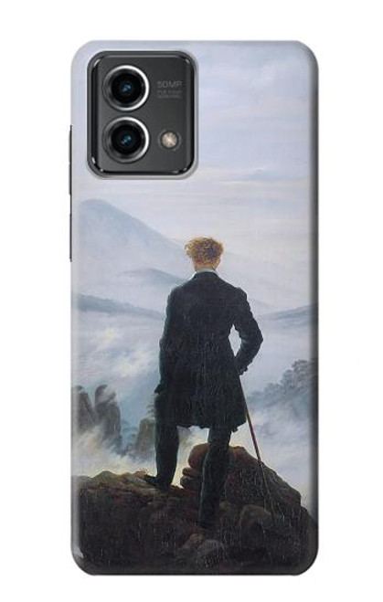 S3789 Wanderer above the Sea of Fog Etui Coque Housse pour Motorola Moto G Stylus 5G (2023)