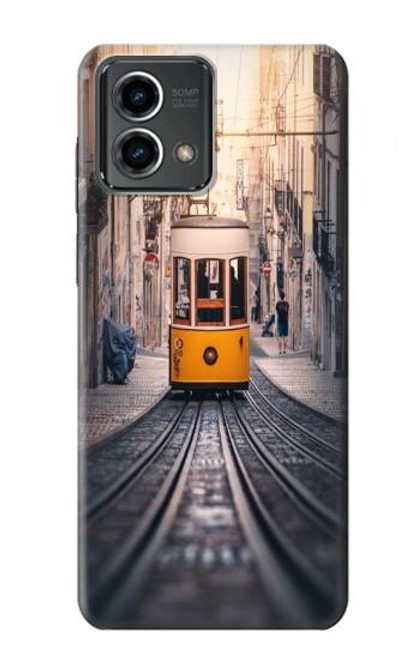 S3867 Tramways à Lisbonne Etui Coque Housse pour Motorola Moto G Stylus 5G (2023)