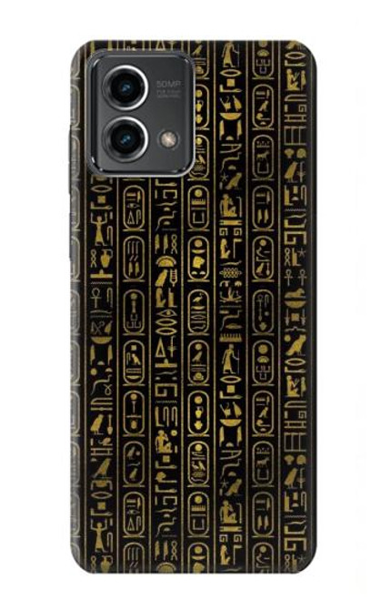 S3869 Hiéroglyphe égyptien antique Etui Coque Housse pour Motorola Moto G Stylus 5G (2023)