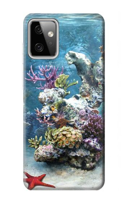 S0227 L'aquarium Etui Coque Housse pour Motorola Moto G Power (2023) 5G