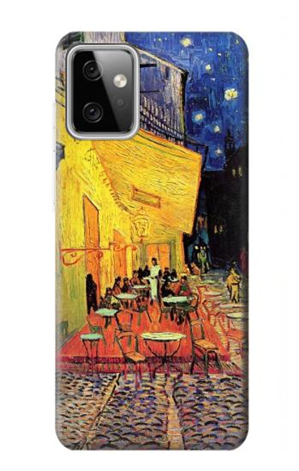 S0929 Van Gogh Café Terrasse Etui Coque Housse pour Motorola Moto G Power (2023) 5G