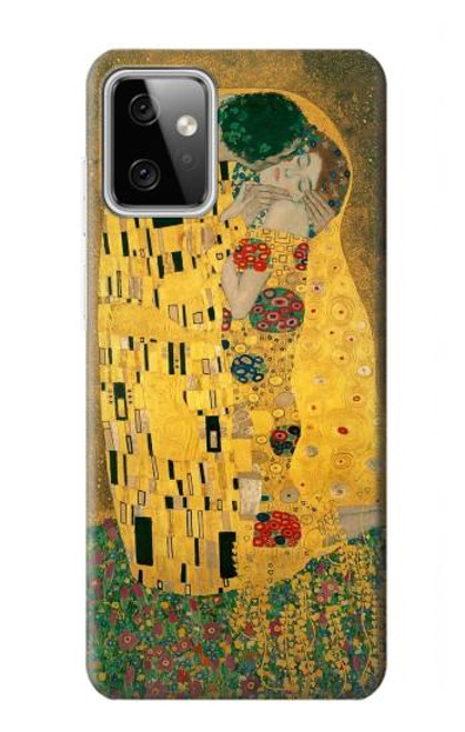 S2137 Gustav Klimt Le Baiser Etui Coque Housse pour Motorola Moto G Power (2023) 5G