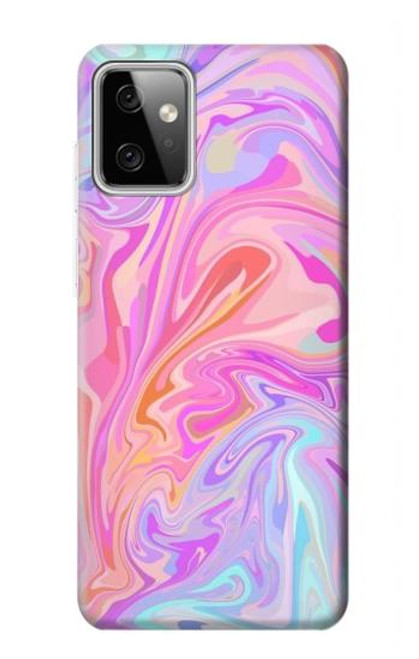 S3444 Art numérique liquide coloré Etui Coque Housse pour Motorola Moto G Power (2023) 5G