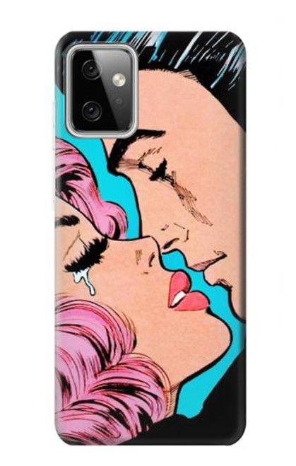 S3469 Pop Art Etui Coque Housse pour Motorola Moto G Power (2023) 5G