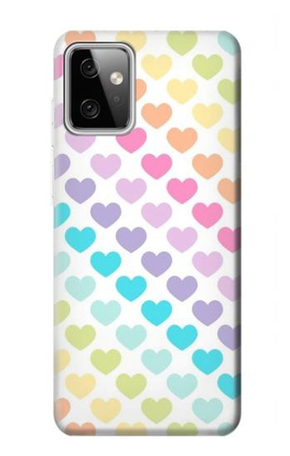 S3499 Motif coloré coeur Etui Coque Housse pour Motorola Moto G Power (2023) 5G