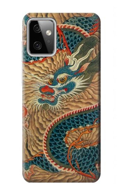 S3541 Peinture Dragon Nuage Etui Coque Housse pour Motorola Moto G Power (2023) 5G