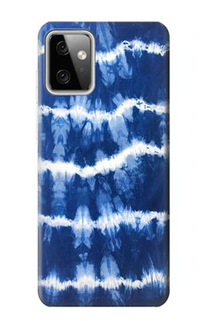 S3671 Tie Dye bleu Etui Coque Housse pour Motorola Moto G Power (2023) 5G
