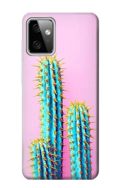 S3673 Cactus Etui Coque Housse pour Motorola Moto G Power (2023) 5G