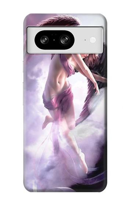 S0407 fantaisie Ange Etui Coque Housse pour Google Pixel 8